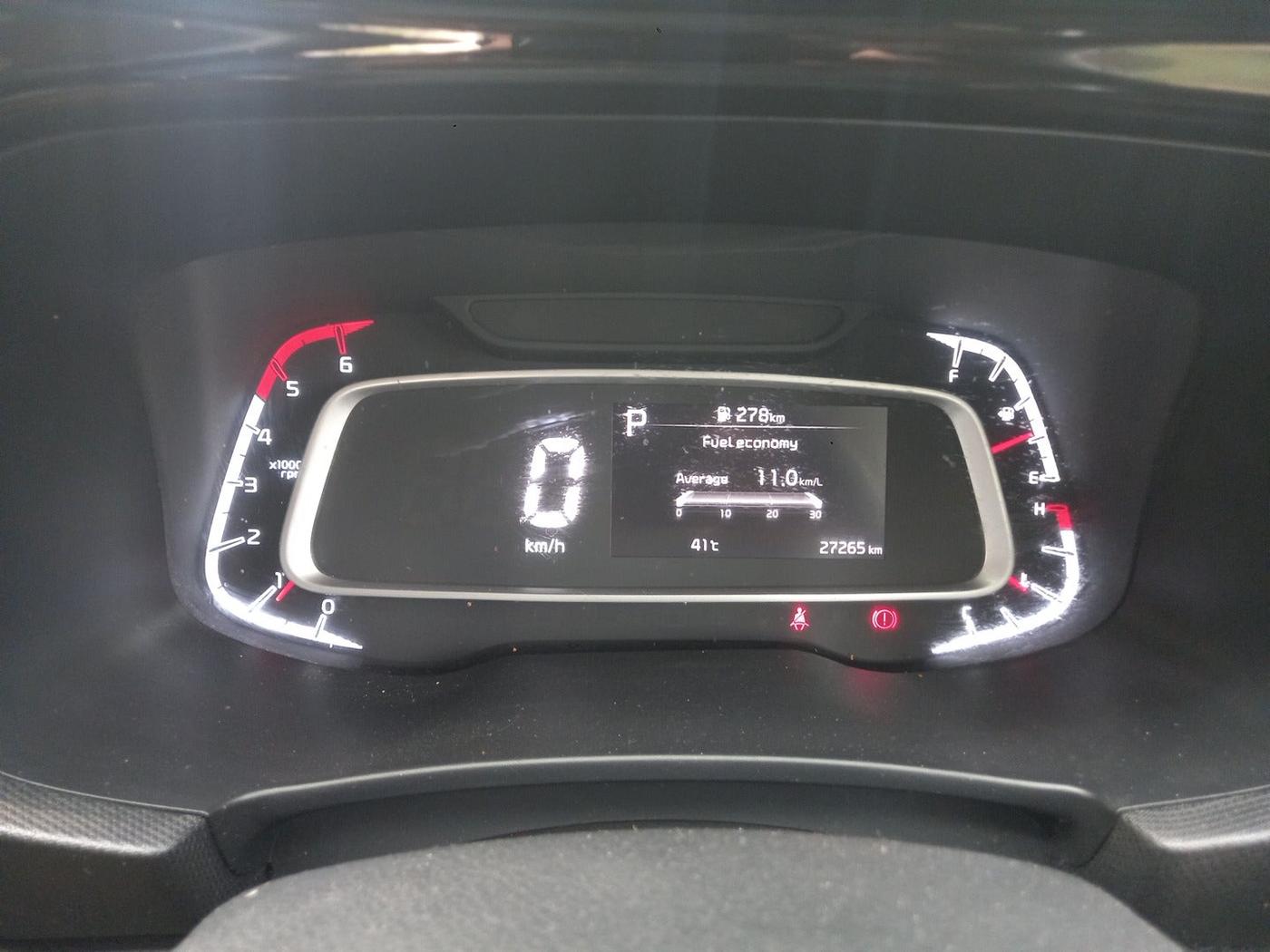 2021 KIA SONET GTX PLUS 1.5 AT, Diesel, Automatic, 27,265 km, interior