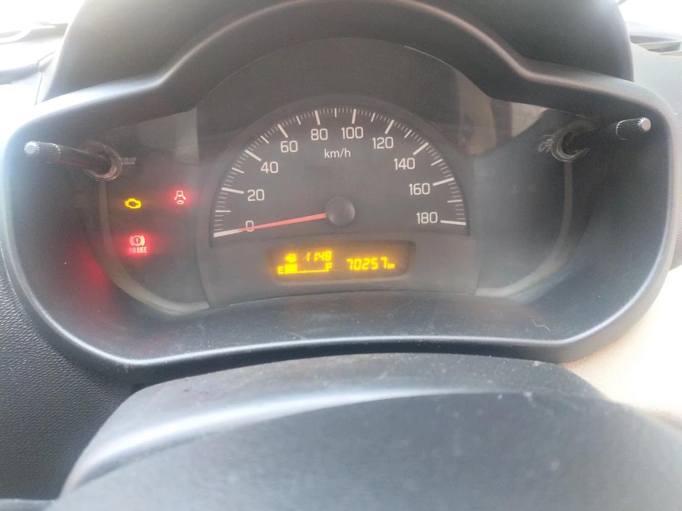 2017 Maruti Celerio VXI, CNG, Manual, 70,257 km, interior