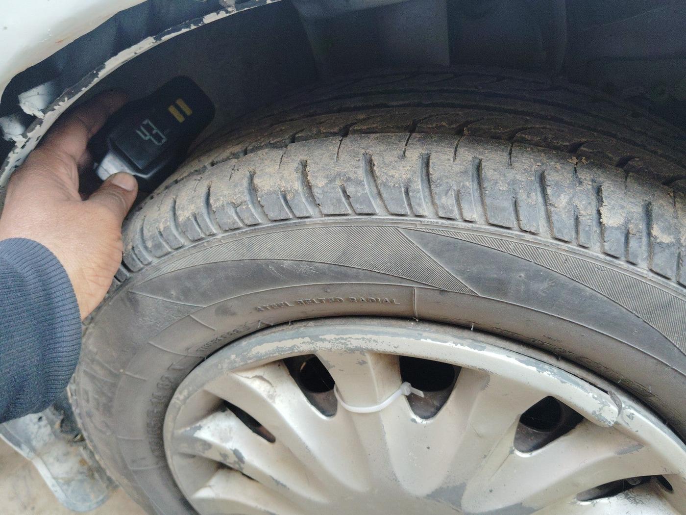 2016 Tata Indigo ECS LX TDI, Diesel, Manual, 1,65,058 km, tyre