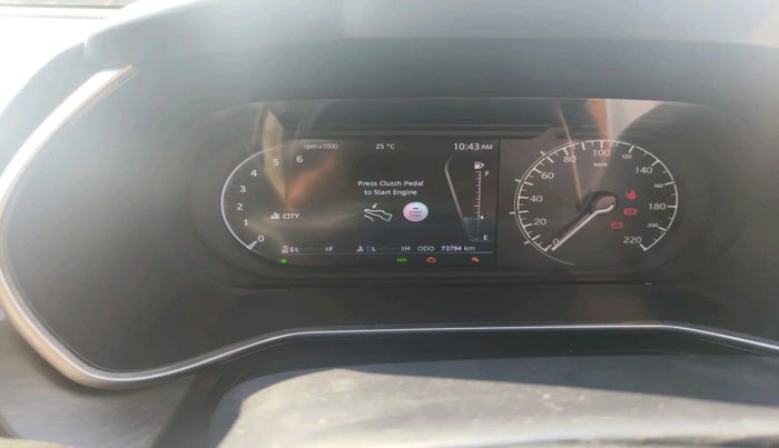 2020 Tata Harrier XZ PLUS 2.0L, Diesel, Manual, 73,794 km, interior