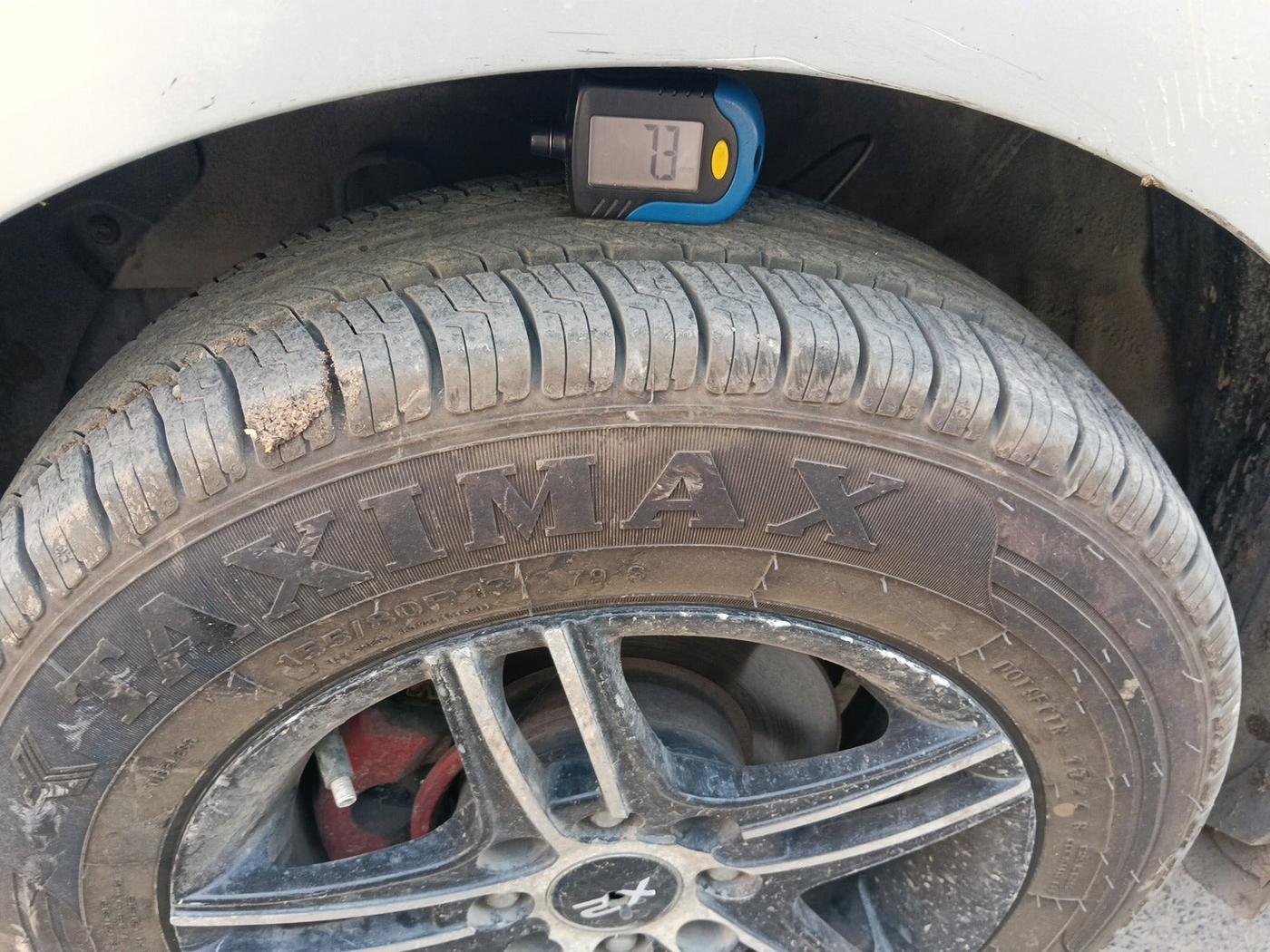 2018 Hyundai NEW SANTRO MAGNA AMT, Petrol, Automatic, 49,027 km, tyre