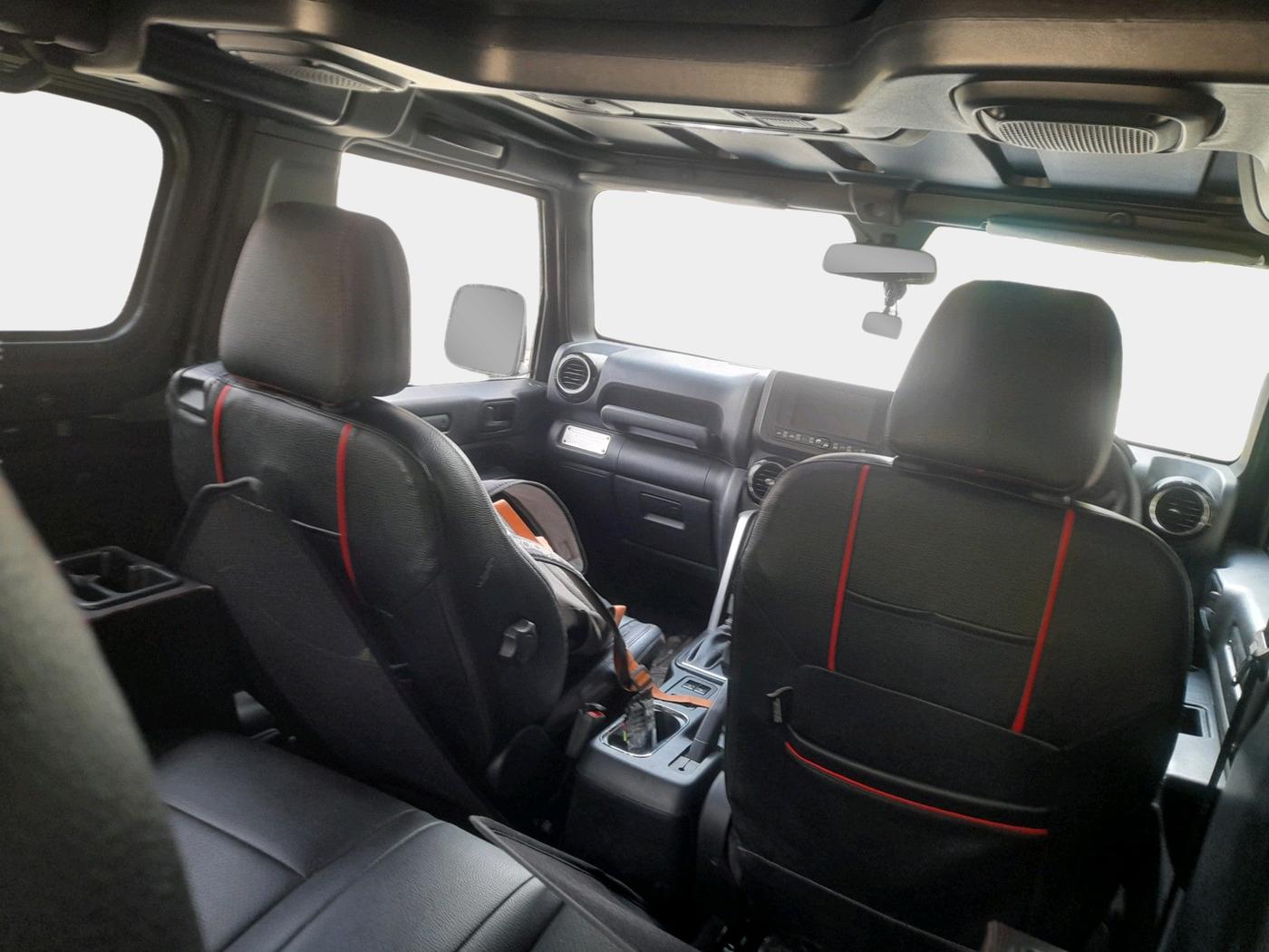 2021 Mahindra Thar LX D AT 4WD HT, Diesel, Automatic, 27,462 km, interior