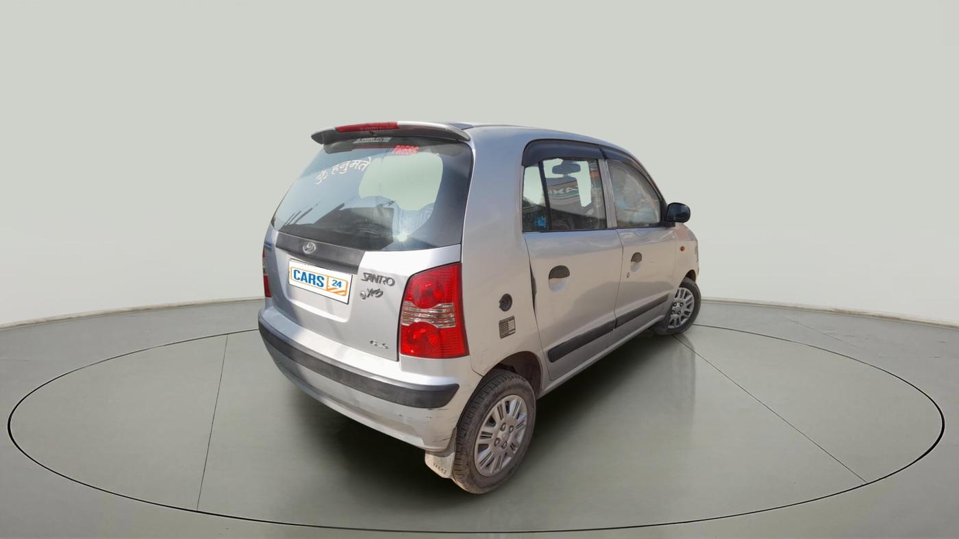 2012 Hyundai Santro Xing GLS LPG, Petrol, Manual, 90,076 km, exterior