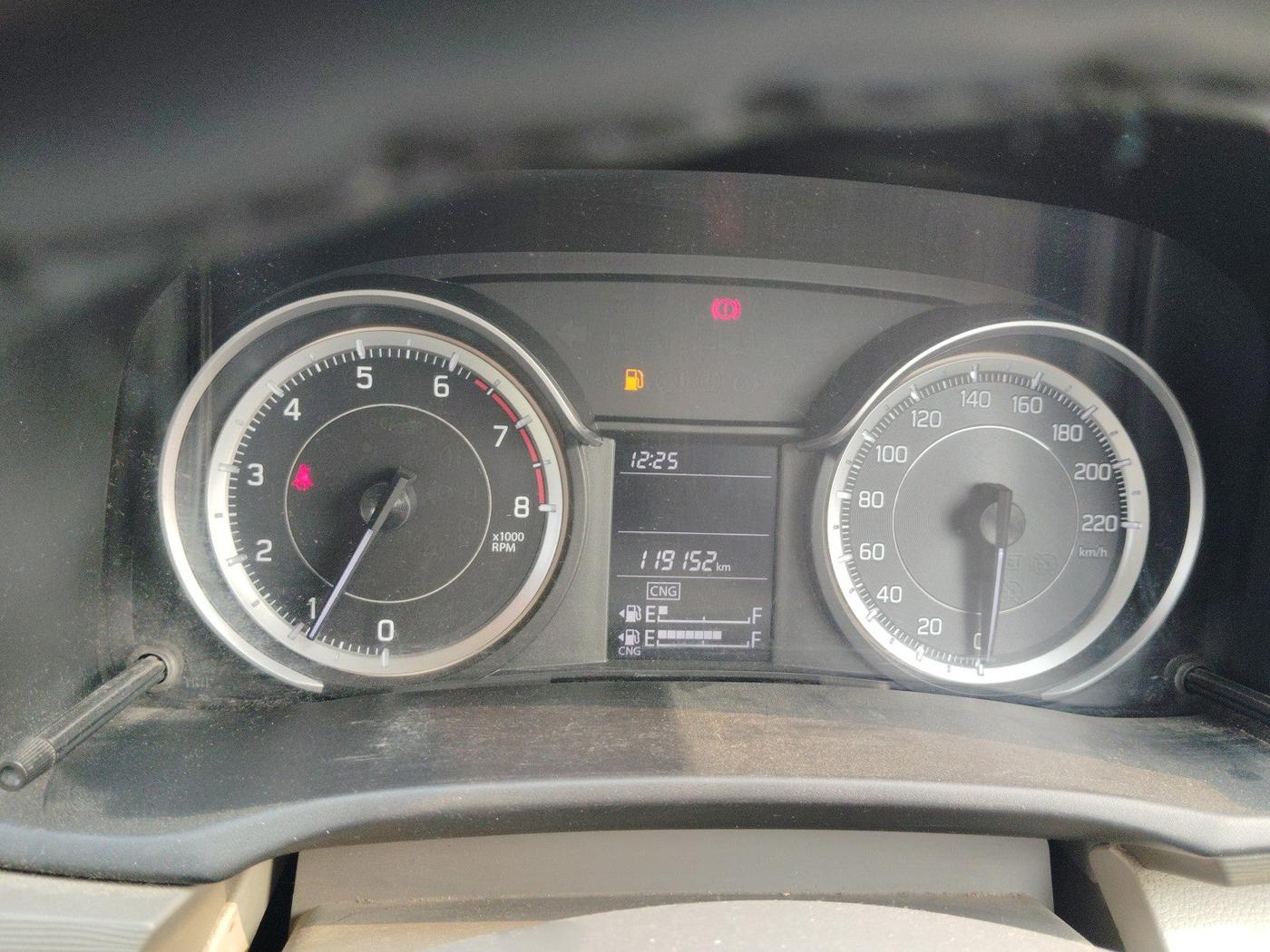 2020 Maruti Ertiga TOUR M CNG, Petrol, Manual, 1,19,152 km, interior