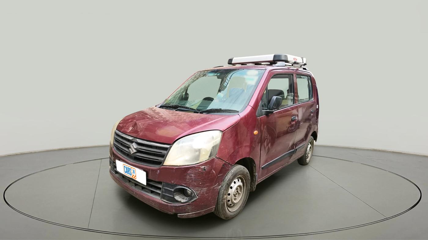 2011 Maruti Wagon R 1.0 LXI CNG, CNG, Manual, 1,38,274 km, exterior