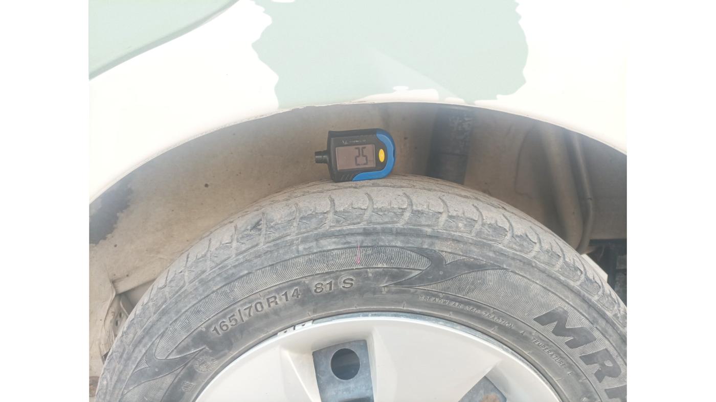 2019 Maruti New Wagon-R VXI 1.0, Petrol, Manual, 42,618 km, tyre