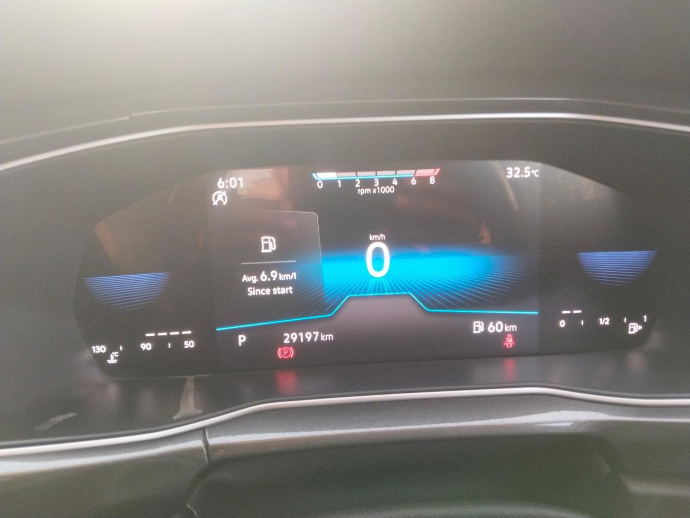 2023 Volkswagen TAIGUN TOPLINE 1.0 TSI AT, Petrol, Automatic, 29,197 km, interior
