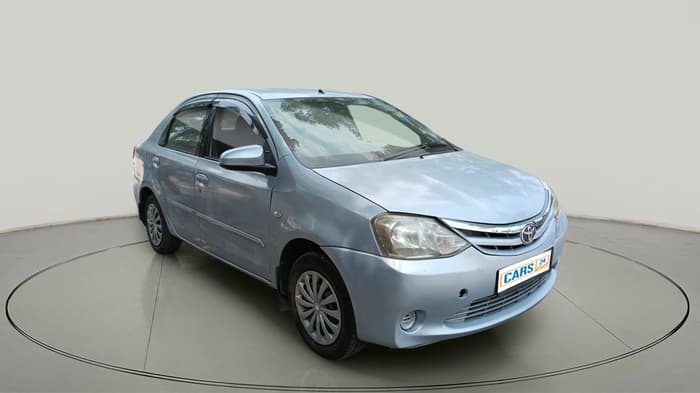 2011 Toyota Etios G, Petrol, Manual, 84,674 km, exterior