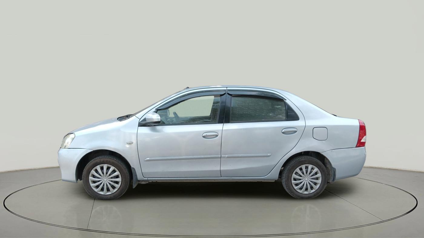 2011 Toyota Etios G, Petrol, Manual, 84,674 km, exterior