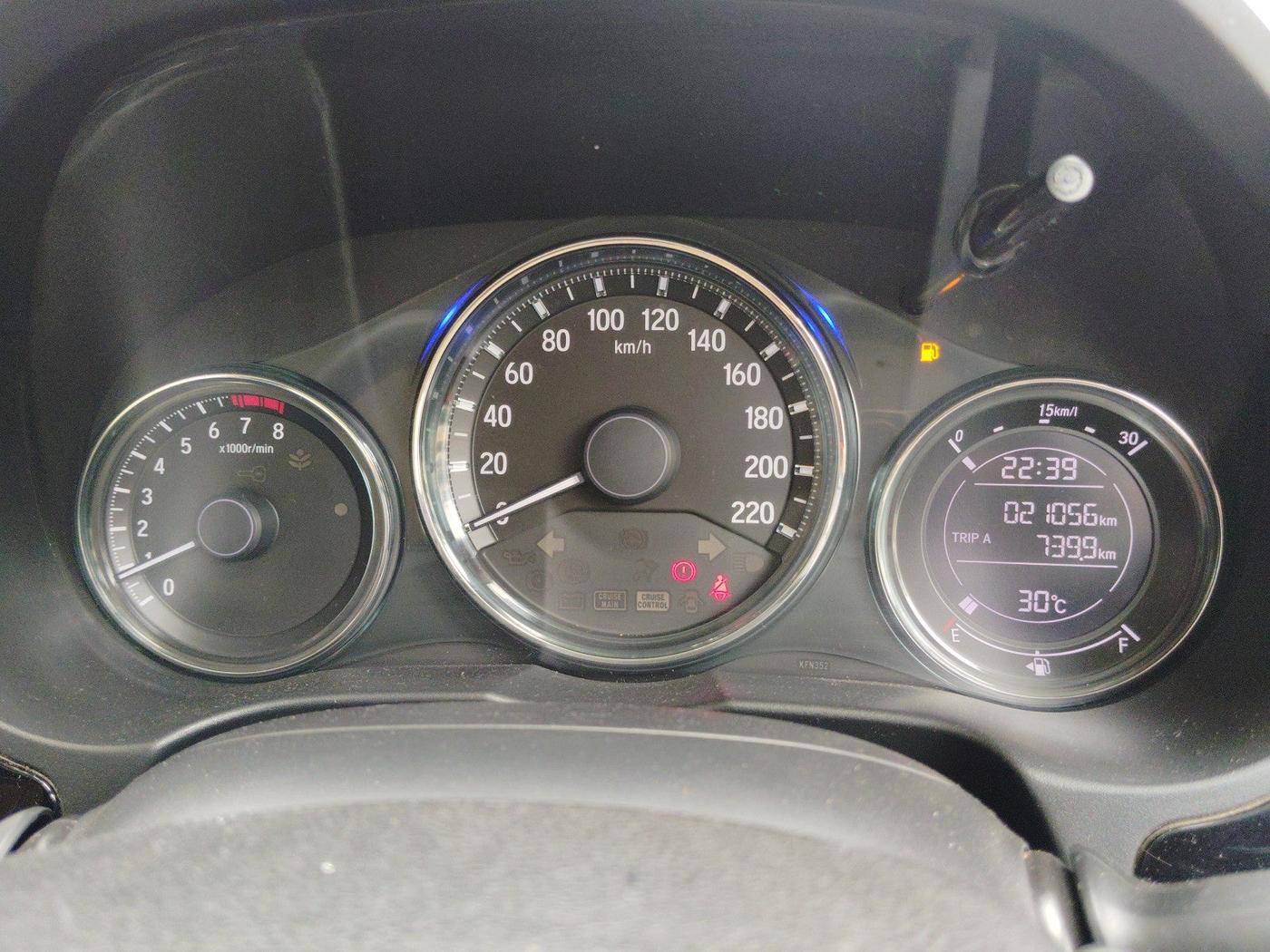 2018 Honda City 1.5L I-VTEC SV, Petrol, Manual, 21,056 km, interior