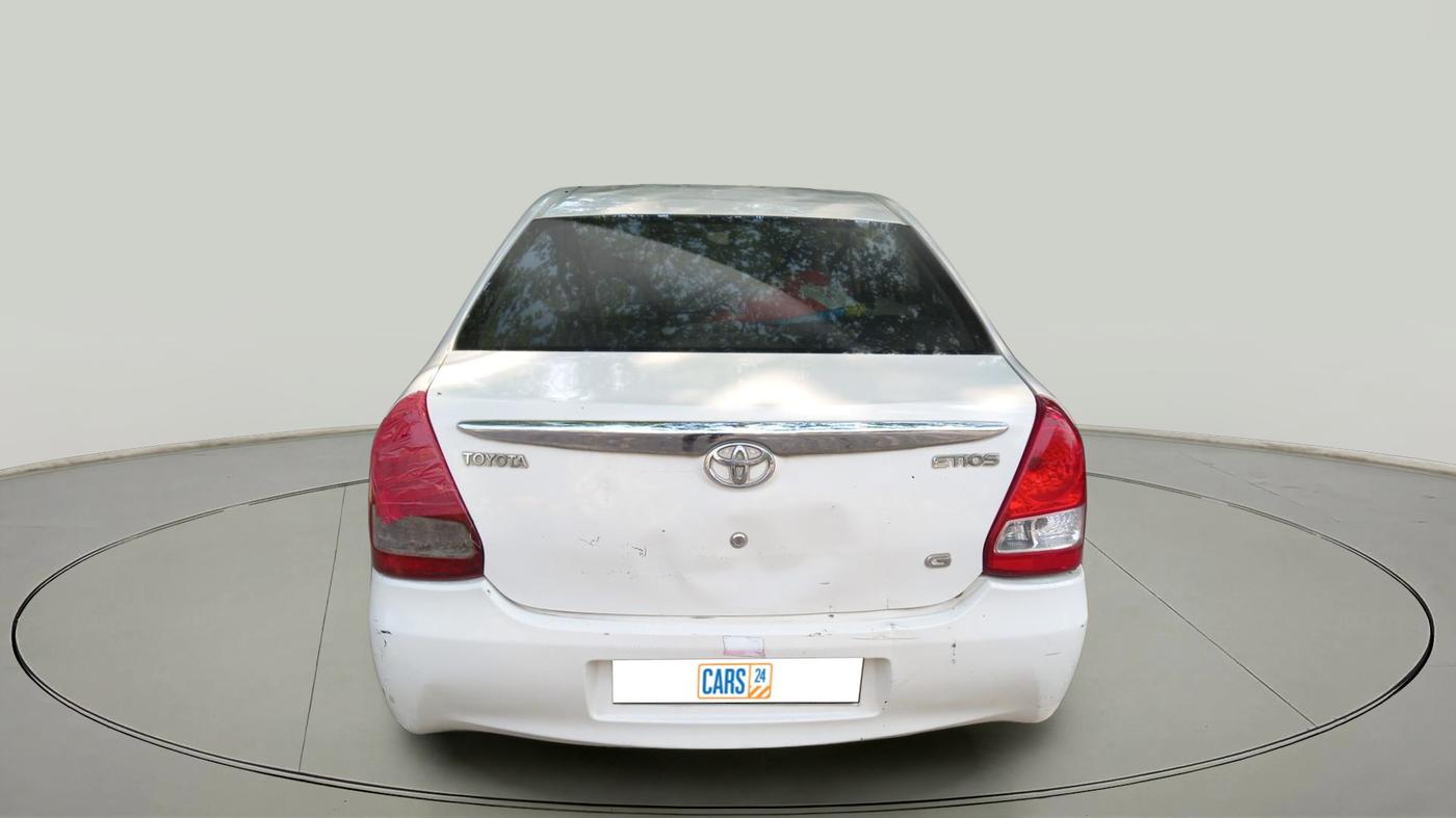 2011 Toyota Etios G, Petrol, Manual, 80,839 km, exterior
