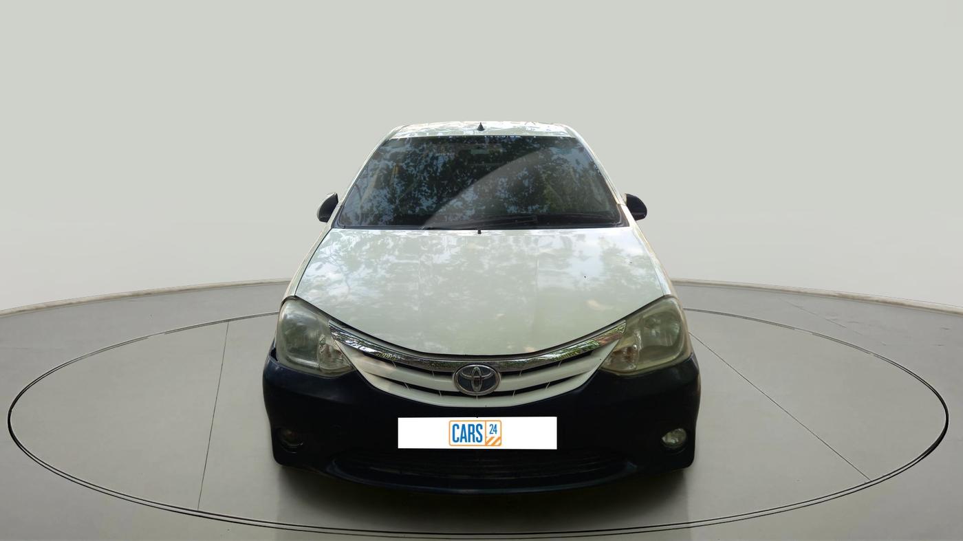 2011 Toyota Etios G, Petrol, Manual, 80,839 km, exterior
