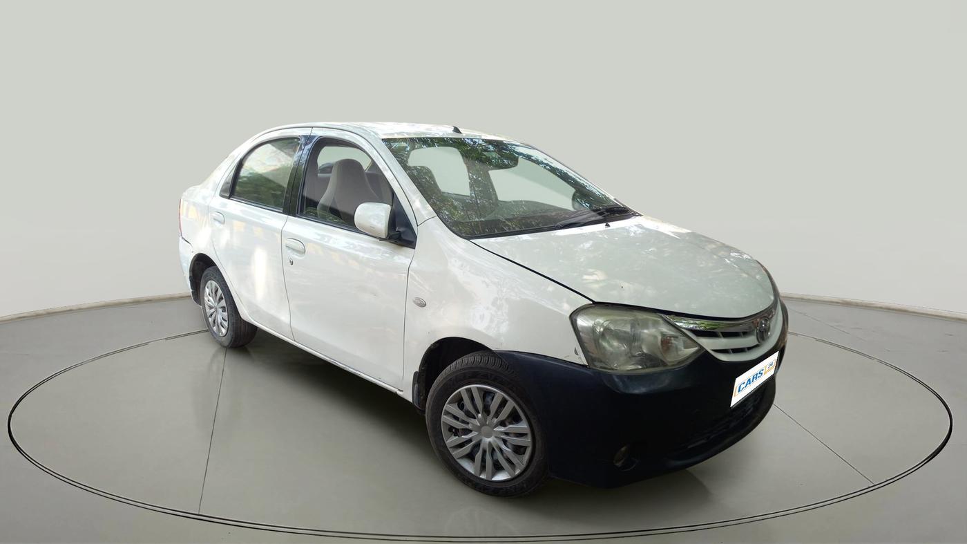 2011 Toyota Etios G, Petrol, Manual, 80,839 km, exterior