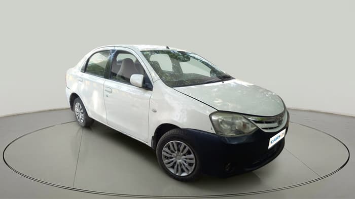 2011 Toyota Etios G, Petrol, Manual, 80,839 km, exterior