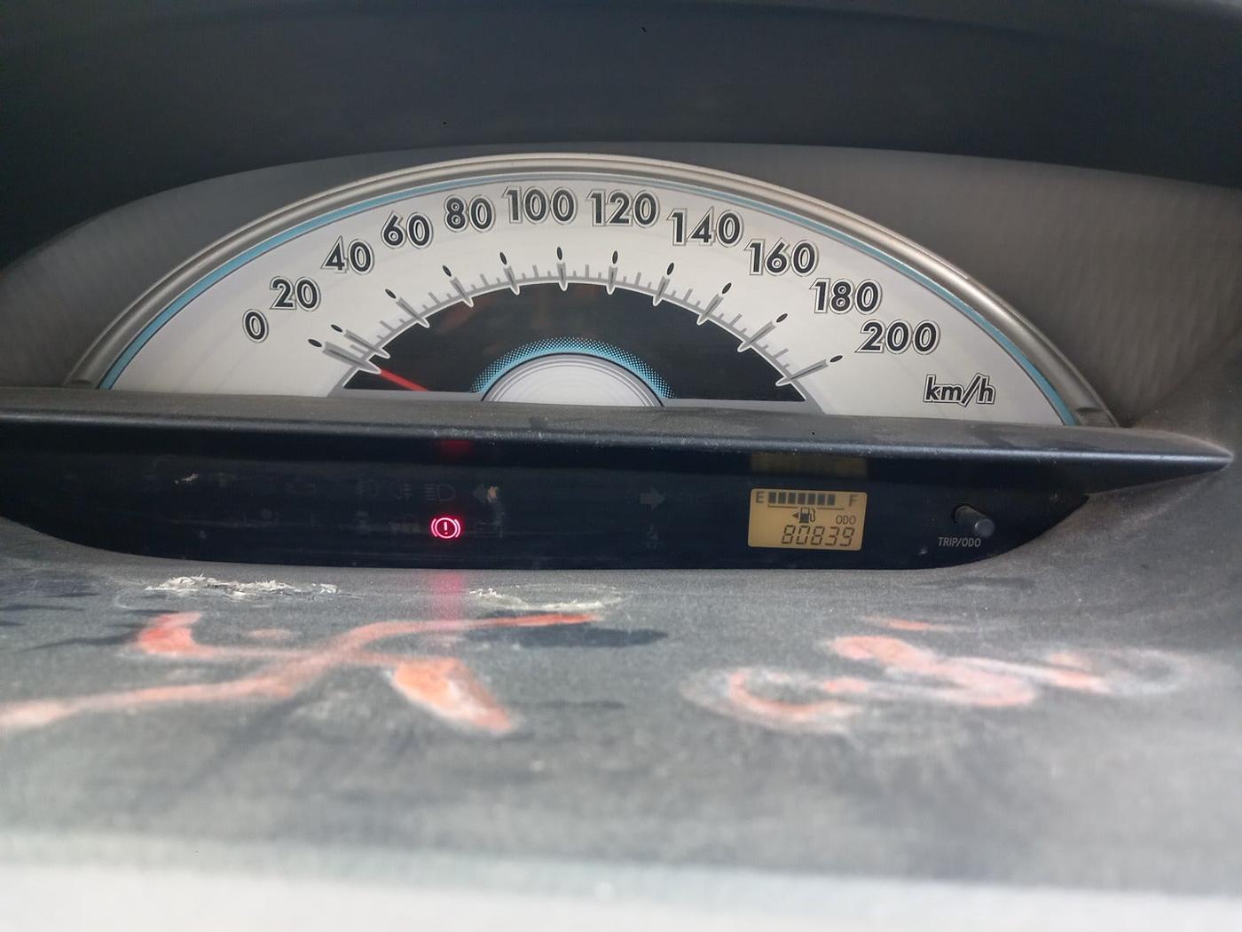 2011 Toyota Etios G, Petrol, Manual, 80,839 km, interior