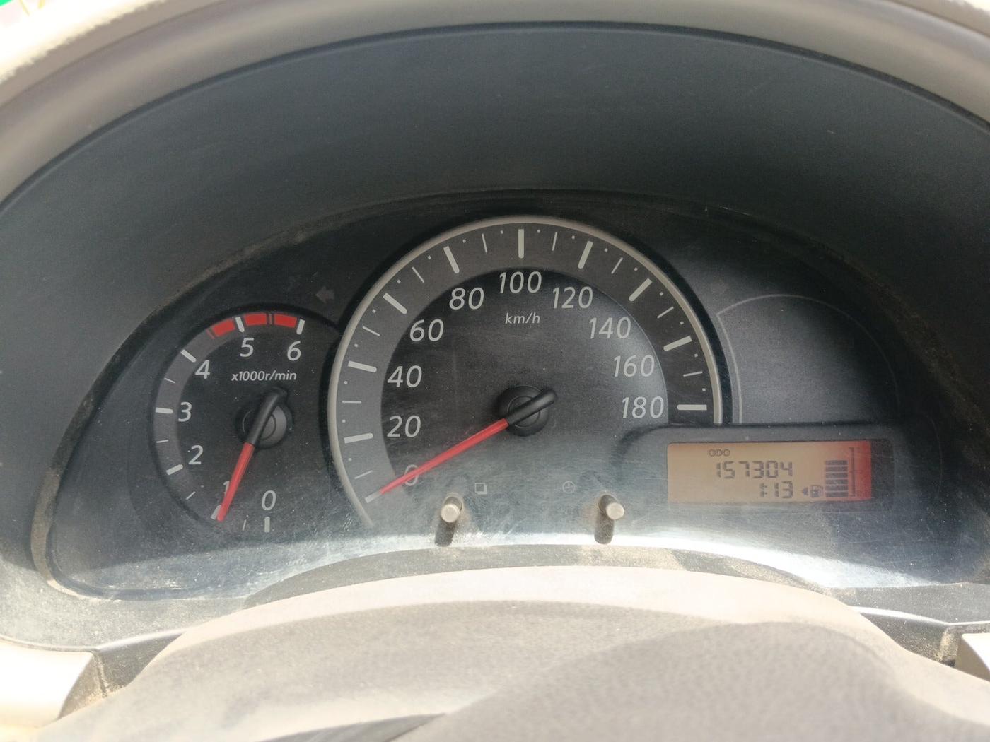 2012 Nissan Micra XV DIESEL, Diesel, Manual, 1,57,304 km, interior