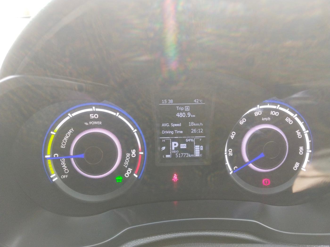 2023 Mahindra XUV400 EL 7.2 KW, Electric, Automatic, 51,773 km, interior