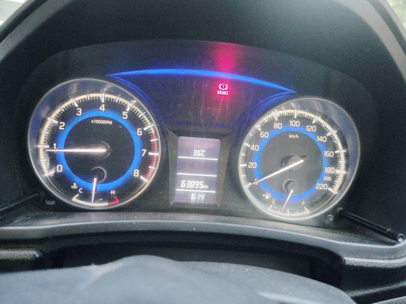 2017 Maruti Baleno DELTA PETROL 1.2, Petrol, Manual, 63,895 km, interior