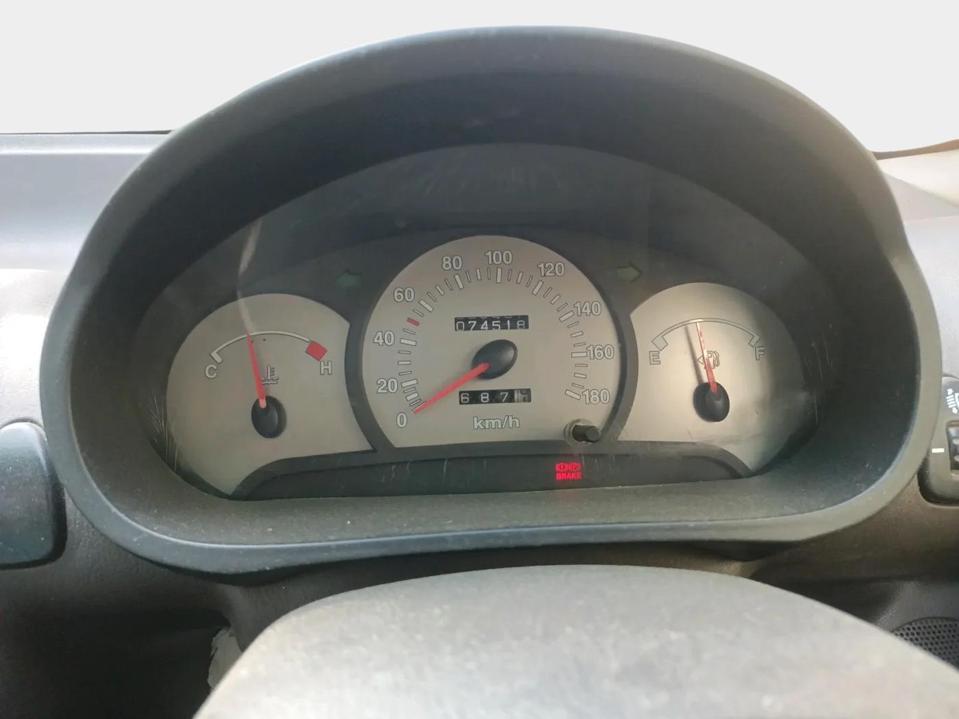 2010 Hyundai Santro Xing GL, Petrol, Manual, 74,518 km, interior