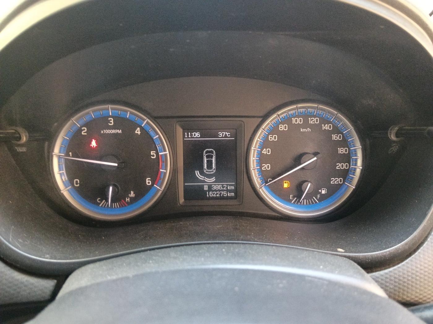2016 Maruti S Cross ALPHA 1.3, Diesel, Manual, 1,62,275 km, interior