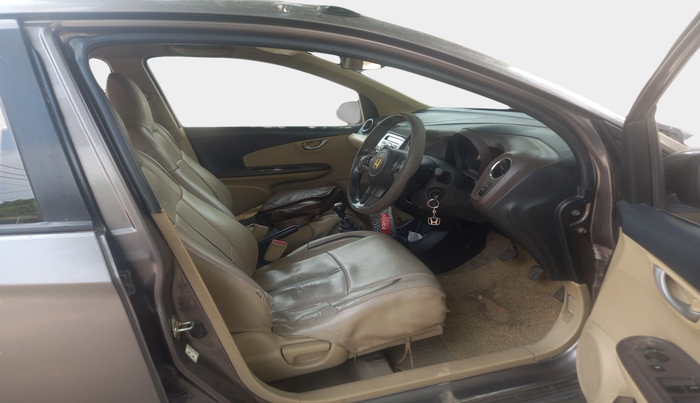 2012 Honda Brio V MT, Petrol, Manual, 1,10,586 km, interior
