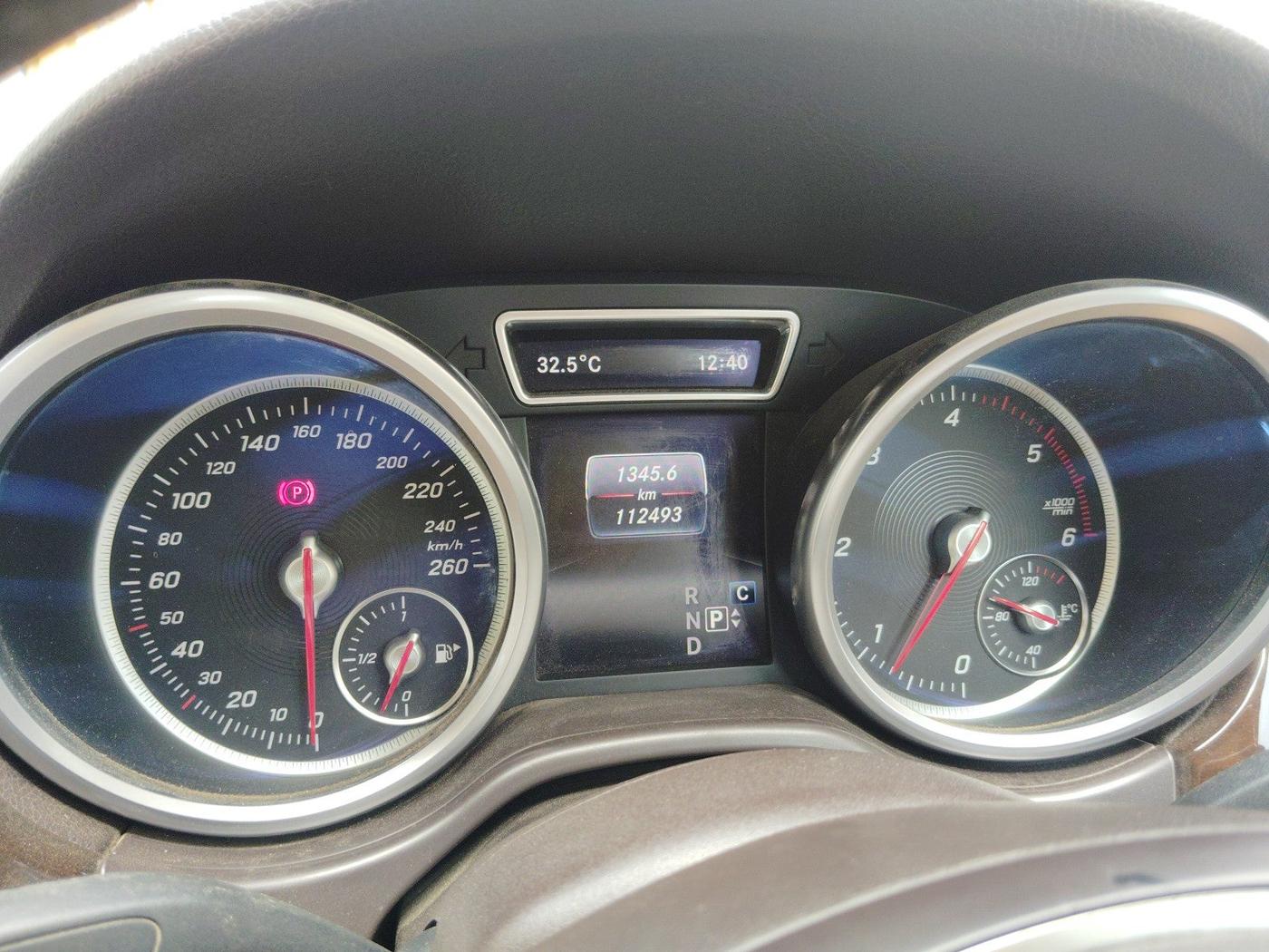 2017 Mercedes Benz GLE 250 D4 MATIC, Diesel, Automatic, 1,13,269 km, interior