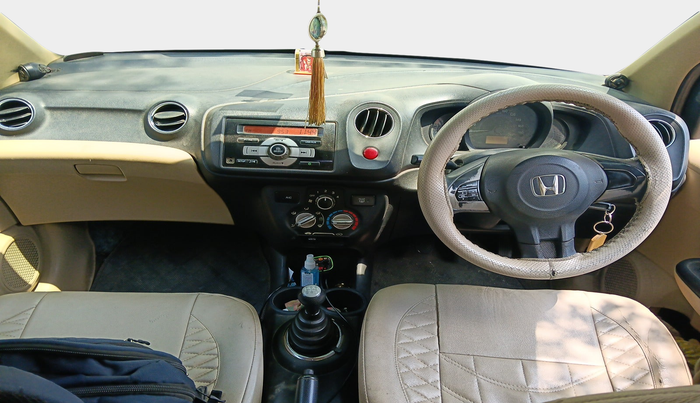 2015 Honda Brio S MT, Petrol, Manual, 1,27,263 km, interior