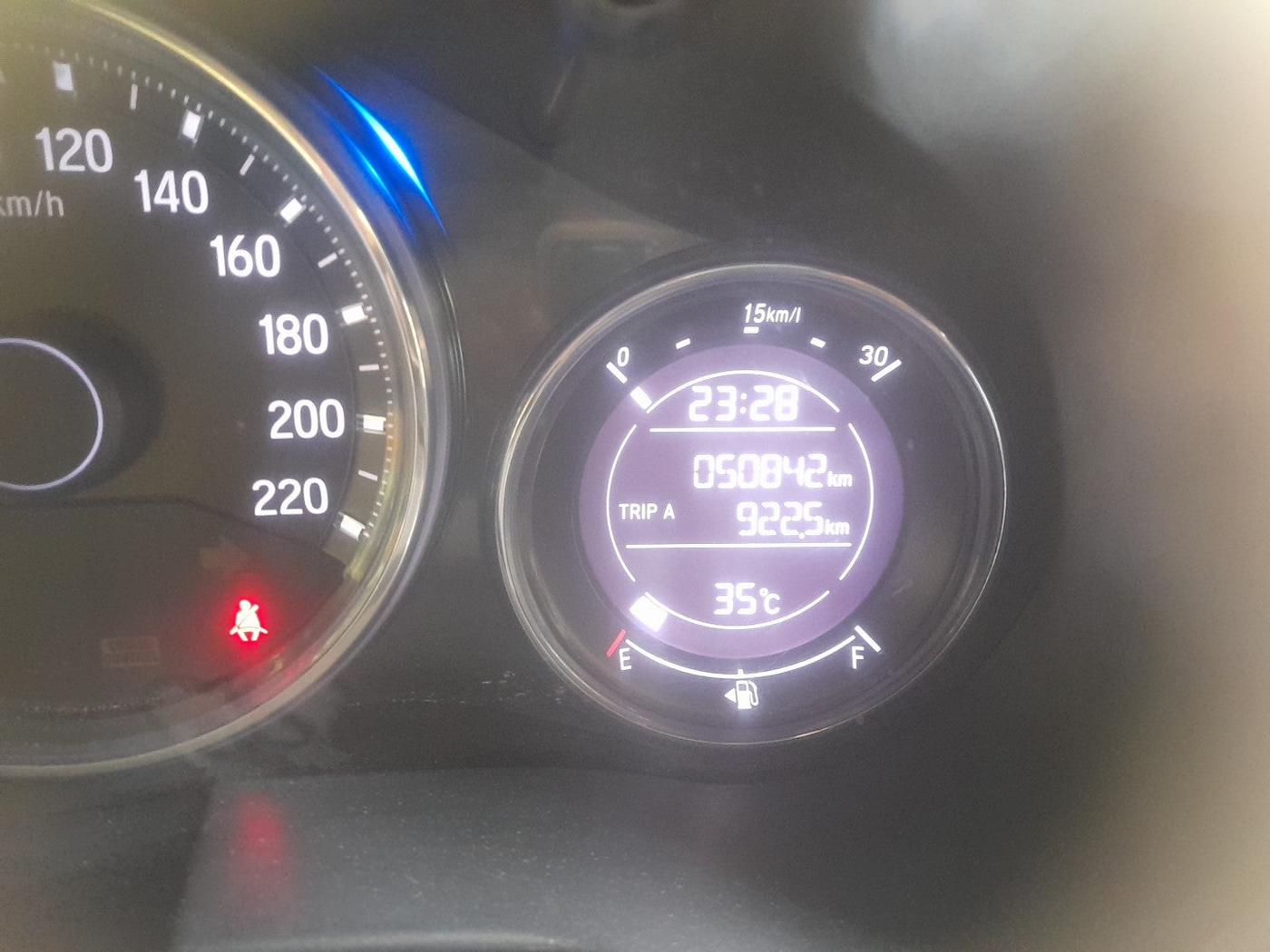 2018 Honda City 1.5L I-VTEC ZX CVT, Petrol, Automatic, 50,842 km, interior
