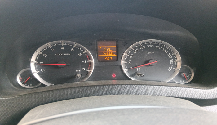 2013 Maruti Swift VXI, Petrol, Manual, 75,400 km, interior