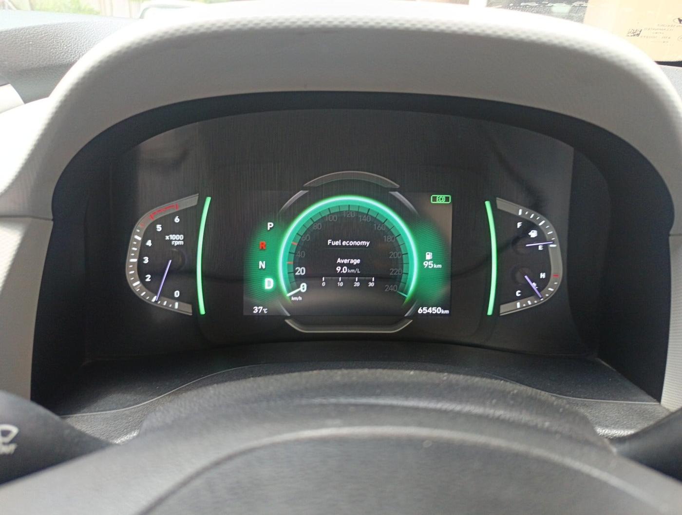 2020 Hyundai Creta SX (O) AT 1.5 DIESEL, Diesel, Automatic, 65,450 km, interior