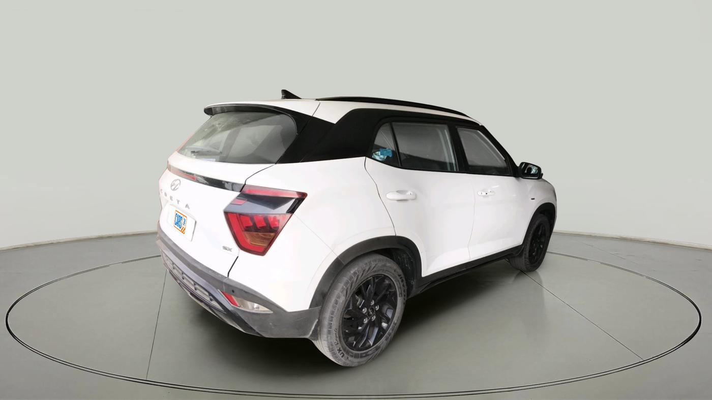 2022 Hyundai Creta SX (O) IVT KNIGHT 1.5 PETROL, Petrol, Automatic, 72,000 km, exterior