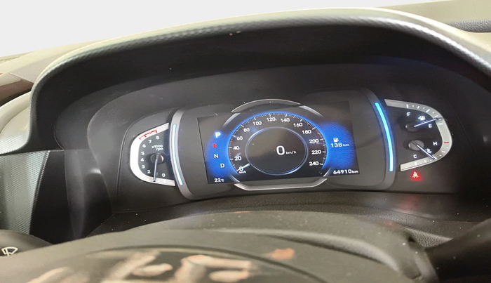 2022 Hyundai Creta SX (O) IVT KNIGHT 1.5 PETROL, Petrol, Automatic, 64,910 km, interior