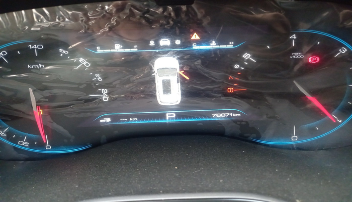 2021 MG HECTOR SHARP 1.5 DCT PETROL, Petrol, Automatic, 76,871 km, interior