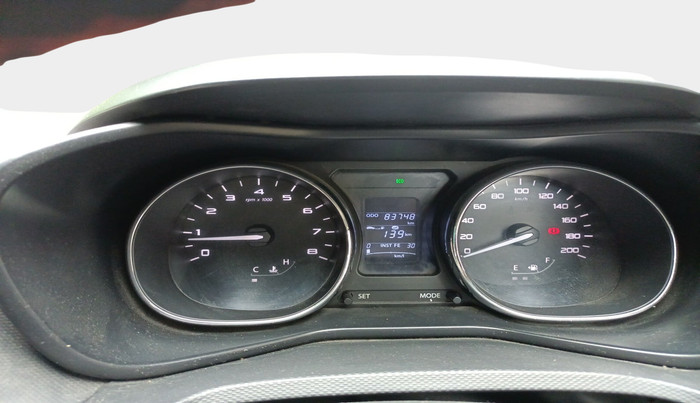 2017 Tata NEXON XZ PLUS DIESEL, Diesel, Manual, 83,748 km, interior