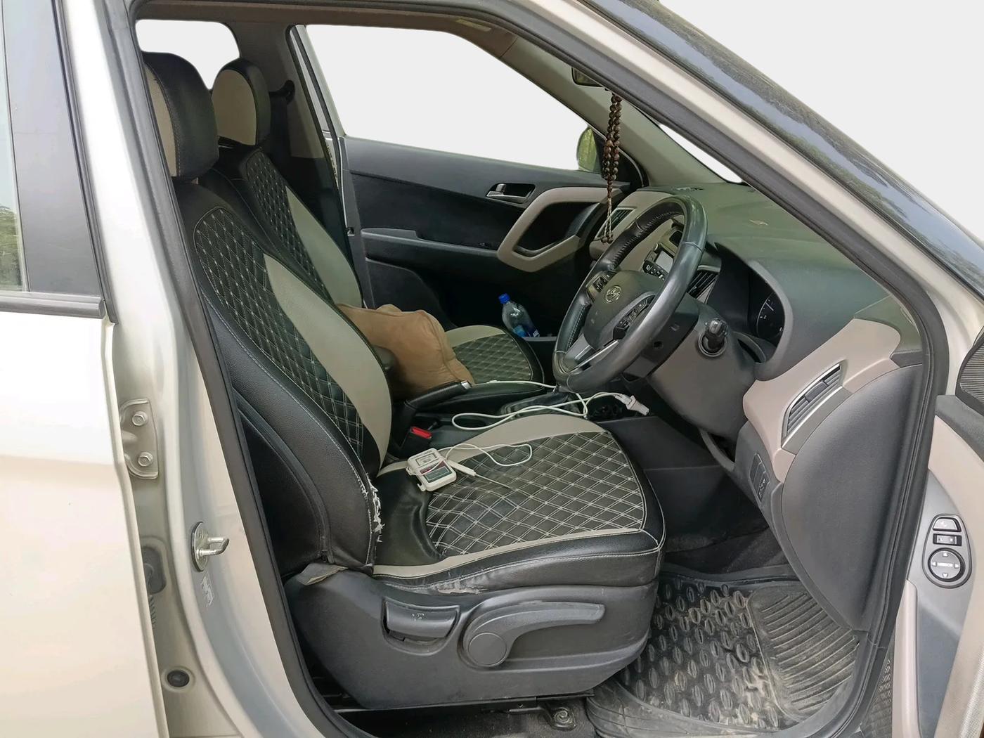 2017 Hyundai Creta SX PLUS AT 1.6 DIESEL, Diesel, Automatic, 1,06,000 km, interior
