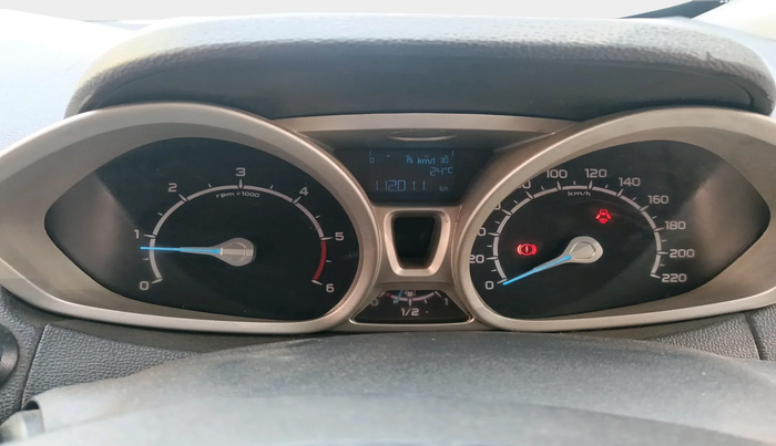 2013 Ford Ecosport TITANIUM 1.5L DIESEL, Diesel, Manual, 1,12,011 km, interior