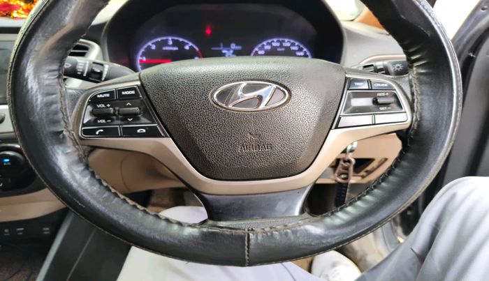 2018 Hyundai Verna 1.6 EX CRDI, Diesel, Manual, 96,975 km, interior