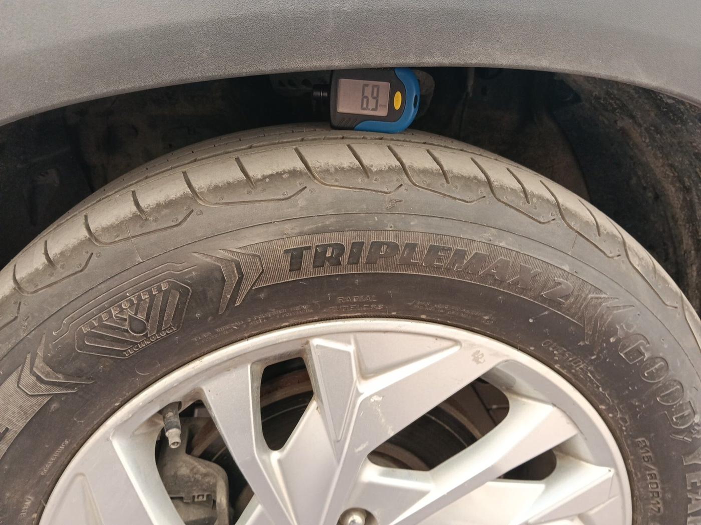 2021 Hyundai Creta SX IVT 1.5 PETROL, Petrol, Automatic, 41,061 km, tyre