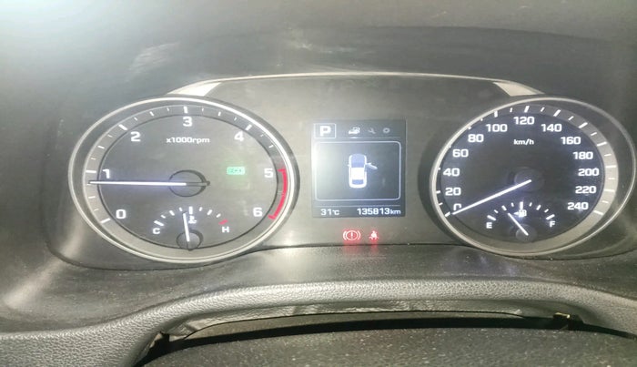 2017 Hyundai New Elantra 1.6 SX (O) AT DIESEL, Diesel, Automatic, 1,35,813 km, interior