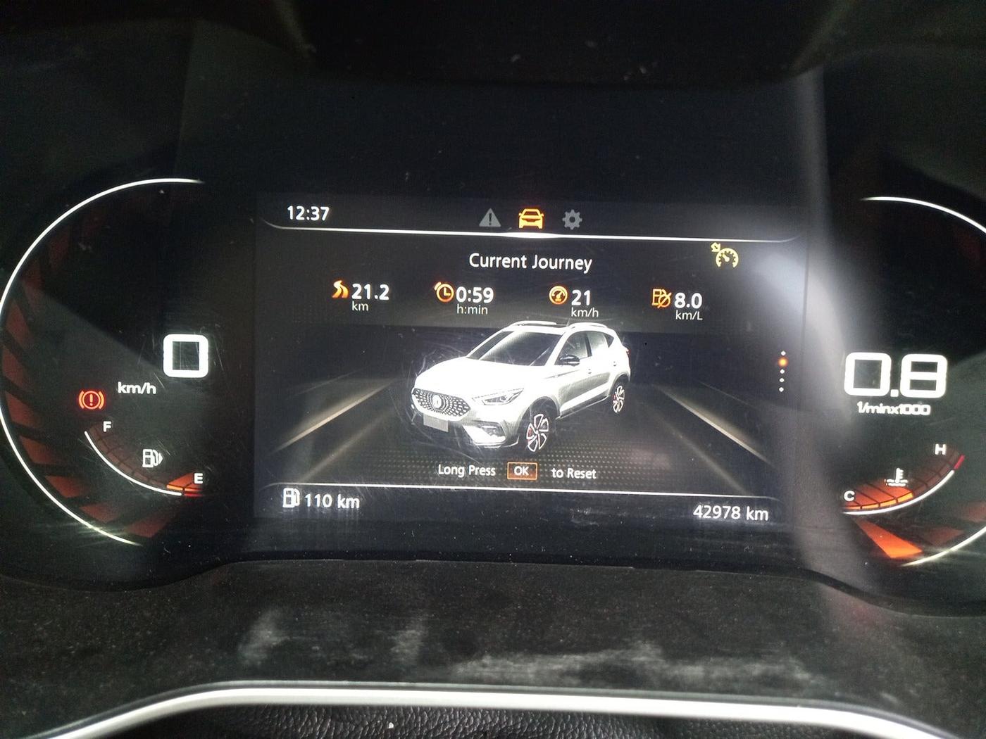 2021 MG ASTOR SHARP 1.5 MT, Petrol, Manual, 48,000 km, interior