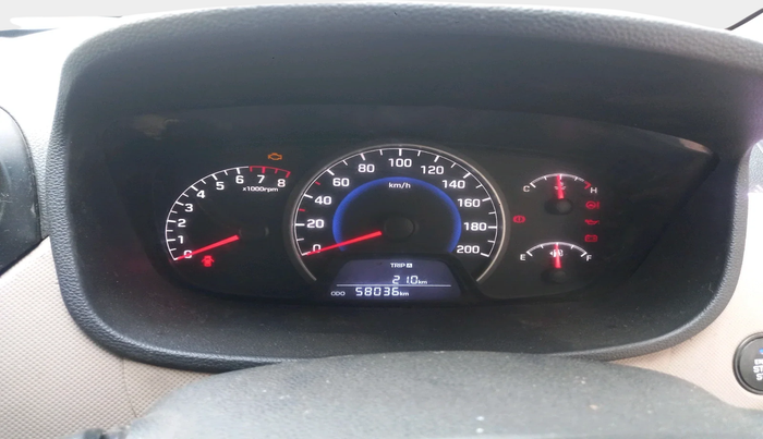 2014 Hyundai Grand i10 ASTA 1.2 KAPPA VTVT, Petrol, Manual, 58,036 km, interior