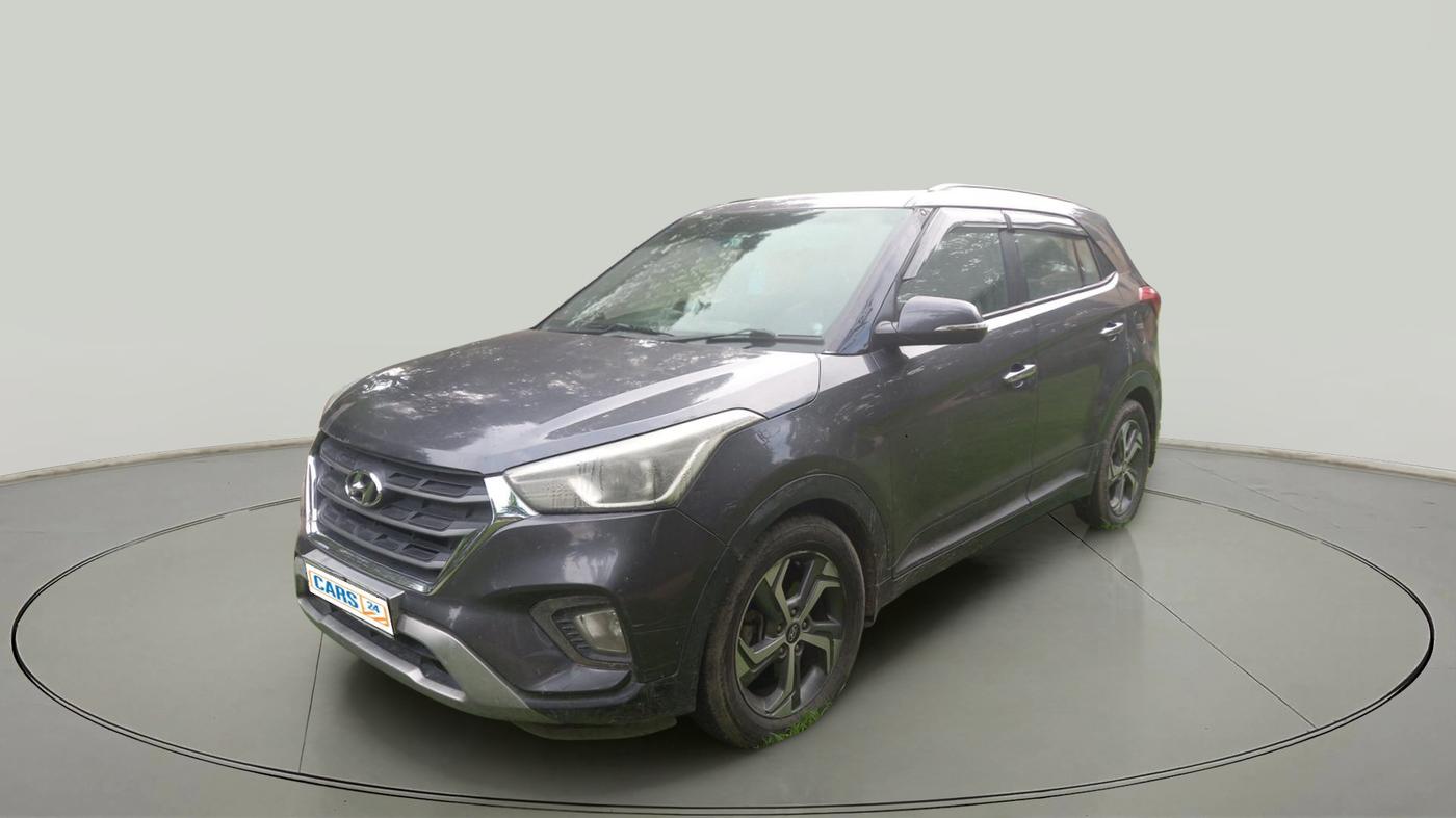 2018 Hyundai Creta SX AT 1.6 DIESEL, Diesel, Automatic, 1,45,000 km, exterior