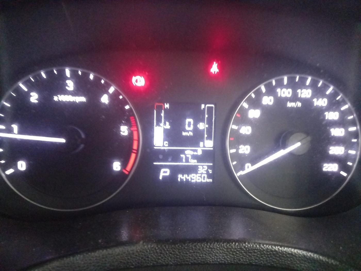 2018 Hyundai Creta SX AT 1.6 DIESEL, Diesel, Automatic, 1,45,000 km, interior