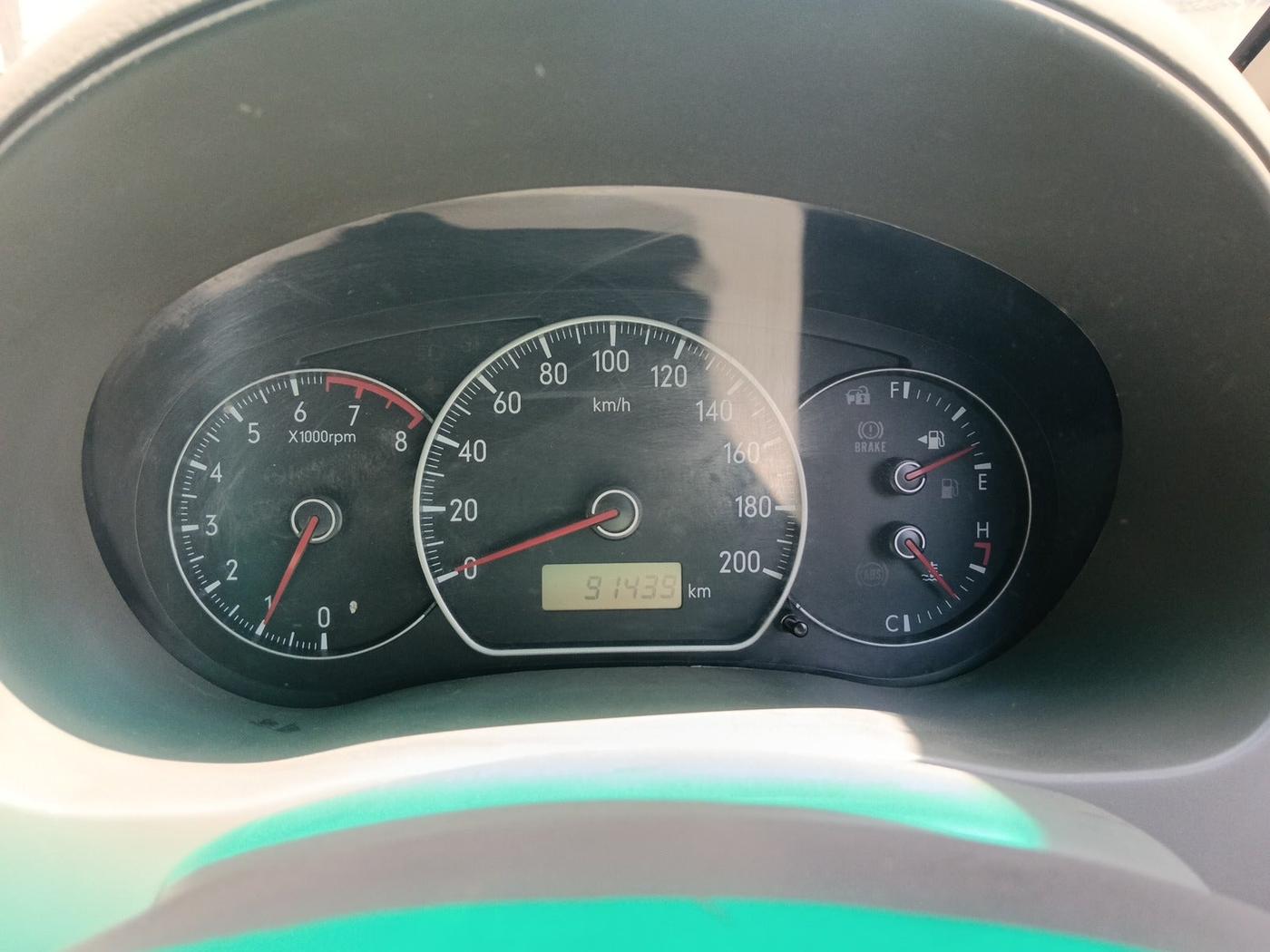 2010 Maruti SX4 VXI, Petrol, Manual, 91,439 km, interior