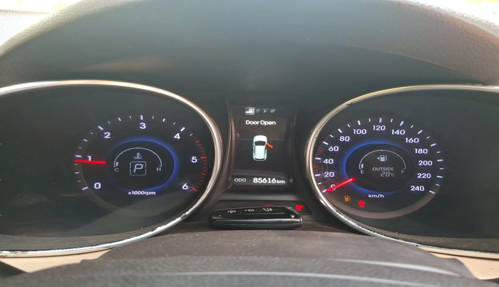 2014 Hyundai Santa Fe 4 WD AT, Diesel, Automatic, 85,616 km, interior