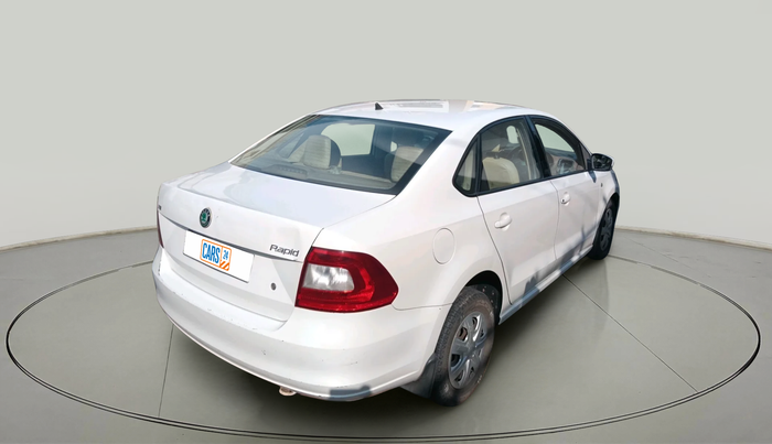 2012 Skoda Rapid AMBITION 1.6 TDI CR MT, Diesel, Manual, 1,25,342 km, exterior