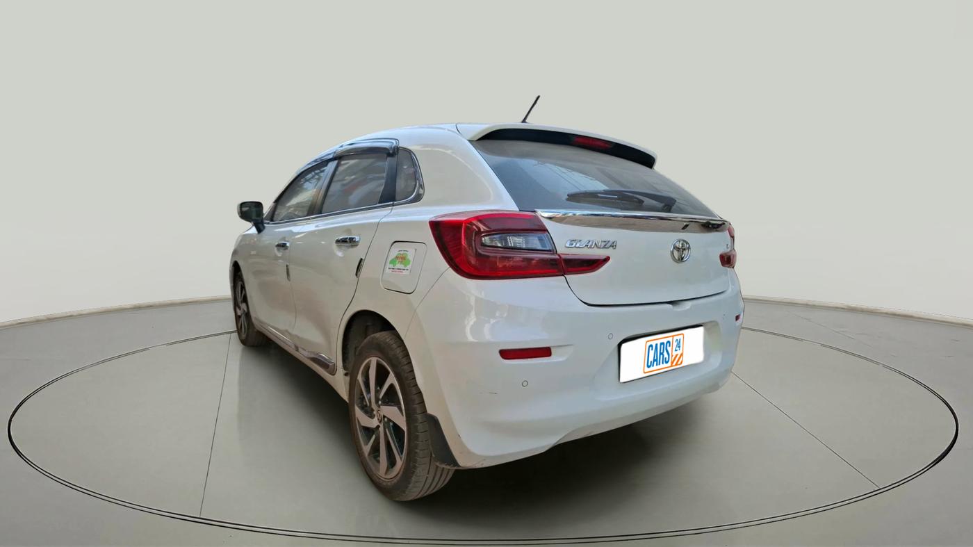 2024 Toyota Glanza V AMT, Petrol, Automatic, 25,943 km, exterior