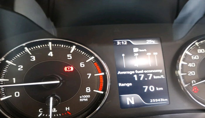 2024 Toyota Glanza V AMT, Petrol, Automatic, 25,943 km, interior