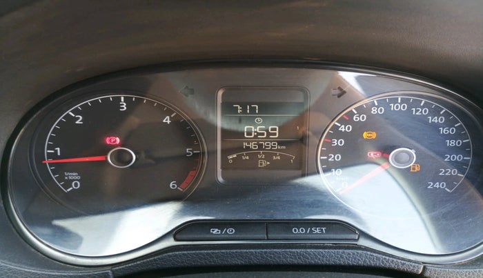 2015 Volkswagen Polo COMFORTLINE 1.5L, Diesel, Manual, 1,46,799 km, interior