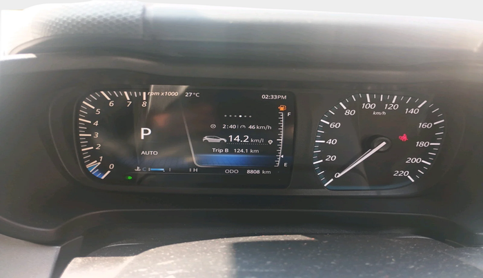 2023 Tata ALTROZ XZA PLUS (O) SUNROOF P , Petrol, Automatic, 8,808 km, interior